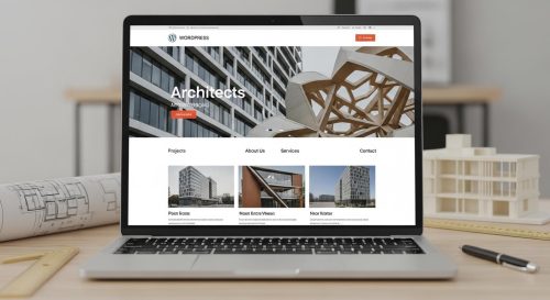 Sito web per architetto
